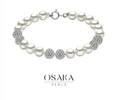 BR-LUXURY005 - bracciale di perle - Osaka Perle