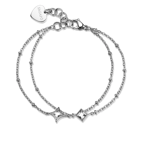Bracciale LUCE SCE54 - bracciale con swarovsky - s'agapõ