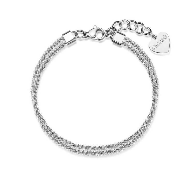 SHK112 - bracciale doppiofilo - s'agapò