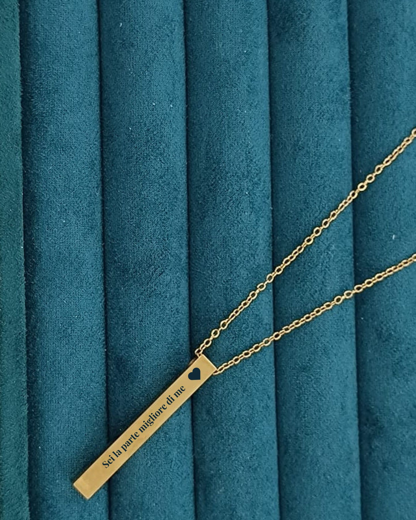 Collana con prisma - collana con ciondolo - j