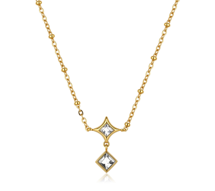 Collana LUCE SCE47 - collana con swarovsky - s'agapõ