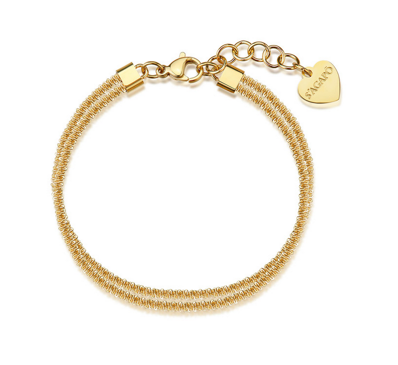 SHK112 - bracciale doppiofilo - s'agapò