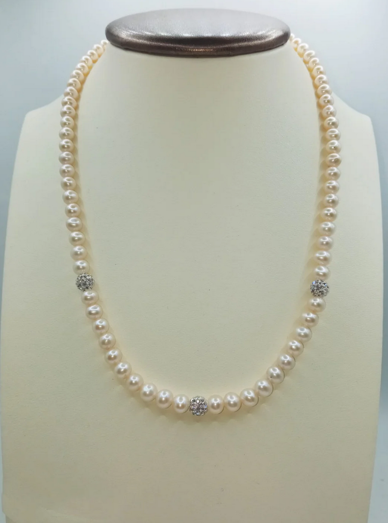 CL-LUXURY 002 - collana di perle - Osaka Perle