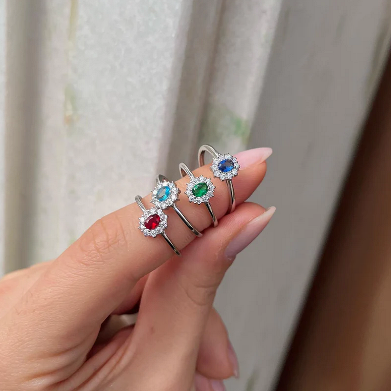 ANELLI MINI KATE ARGENTO 925%