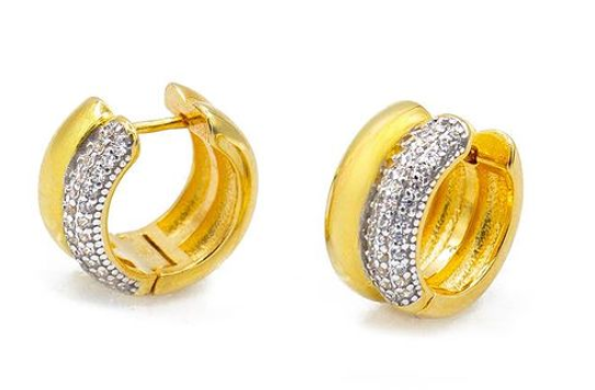 ORECCHINI A CERCHIO LILLY ARGENTO 925%