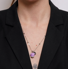 Collana in Acciaio con Campanella Portafortuna Capri - collana con campanella - AMO CAPRI
