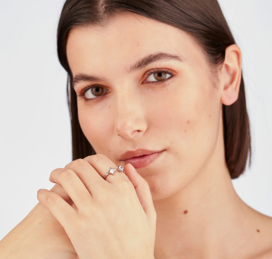 Anello LUCE - anello regolabile - s'agapò