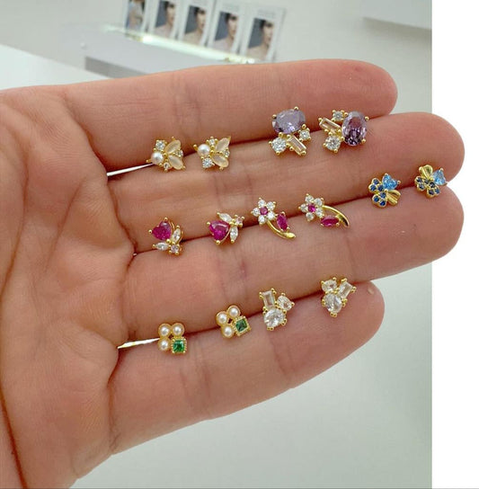 ORECCHINI FANTASY IN ARGENTO 925%