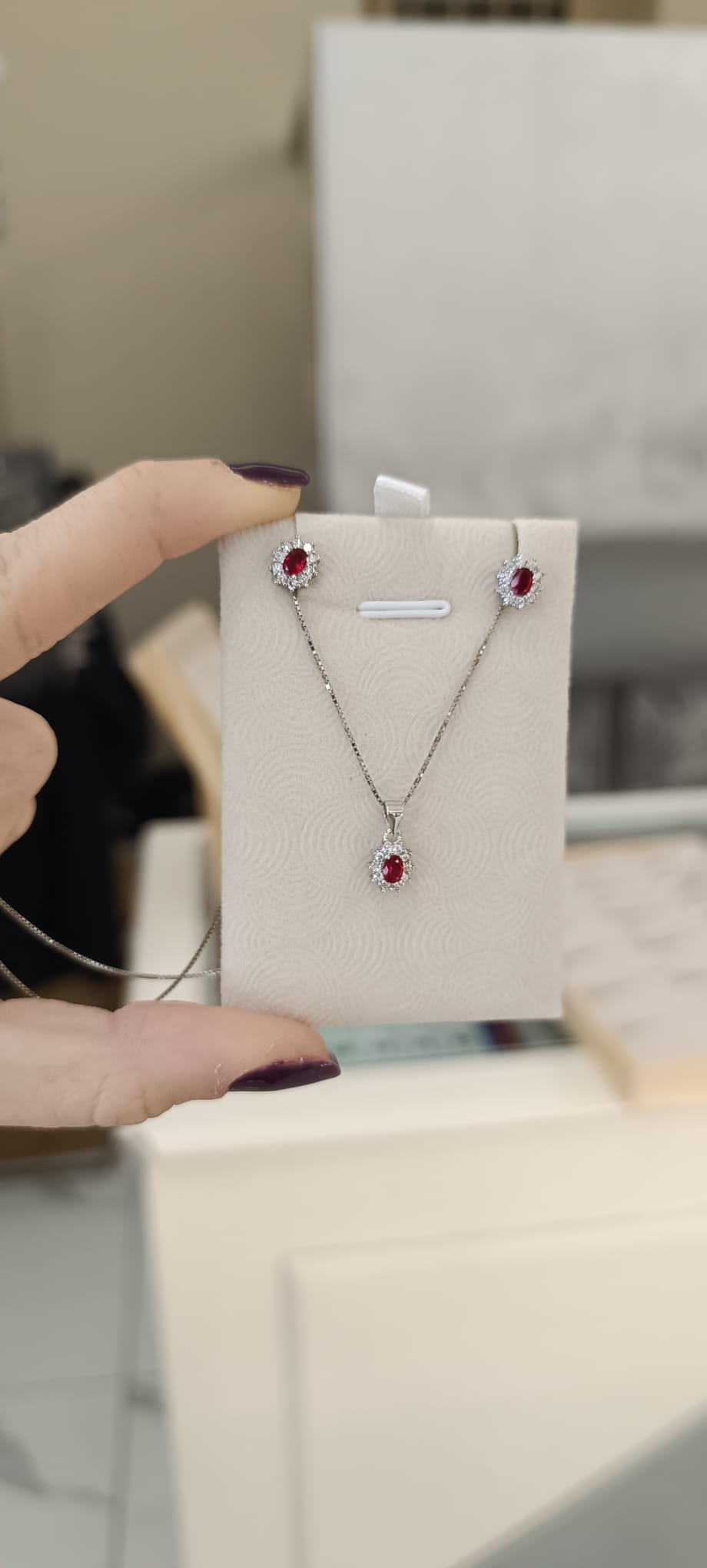 COLLANE E ORECCHINI MINI KATE ARGENTO 925%