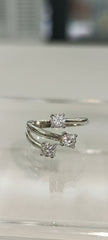 ANELLO TRILOGY / MABINA IN ARGENTO 925%