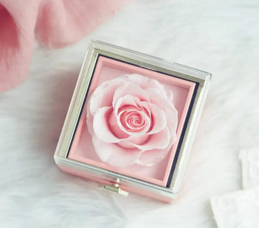 SCATOLA CON ROSA ORIGINALE