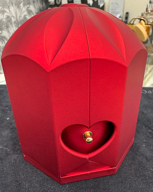 SCATOLA A CUPOLA CON SCRITTA LOVE SAN VALENTINO