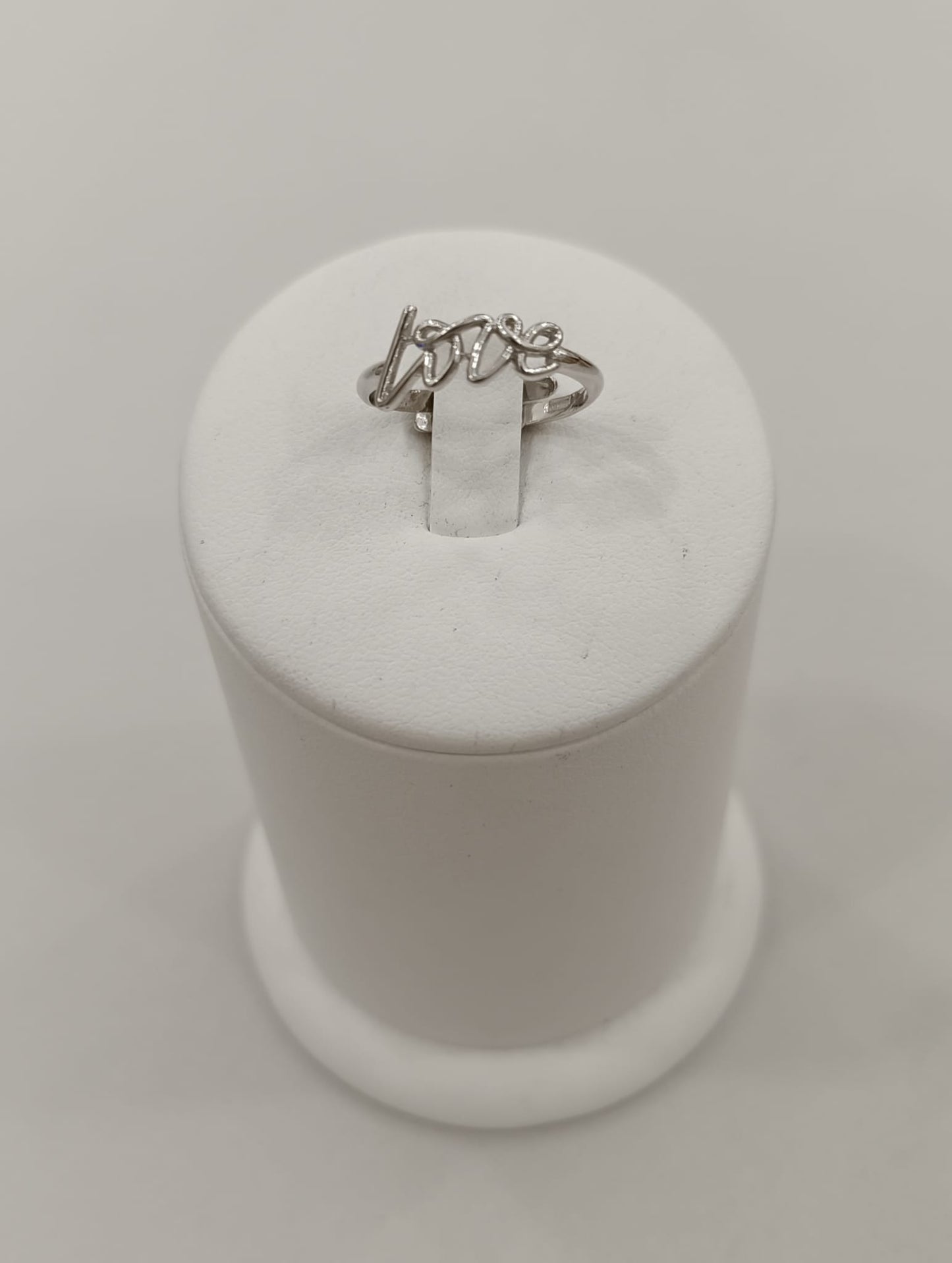 ANELLO LOVE ARGENTO 925%