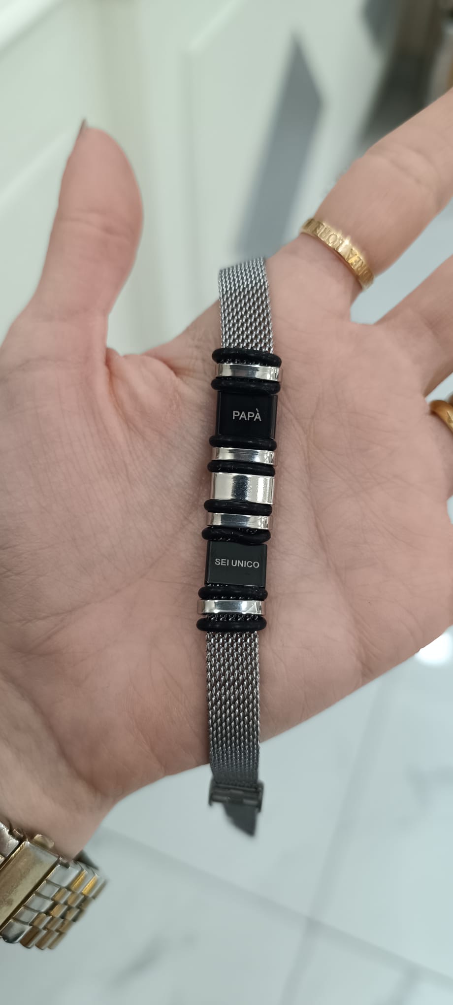 BRACCIALE MAGLIA MILANO PER FESTA DEL PAPA'