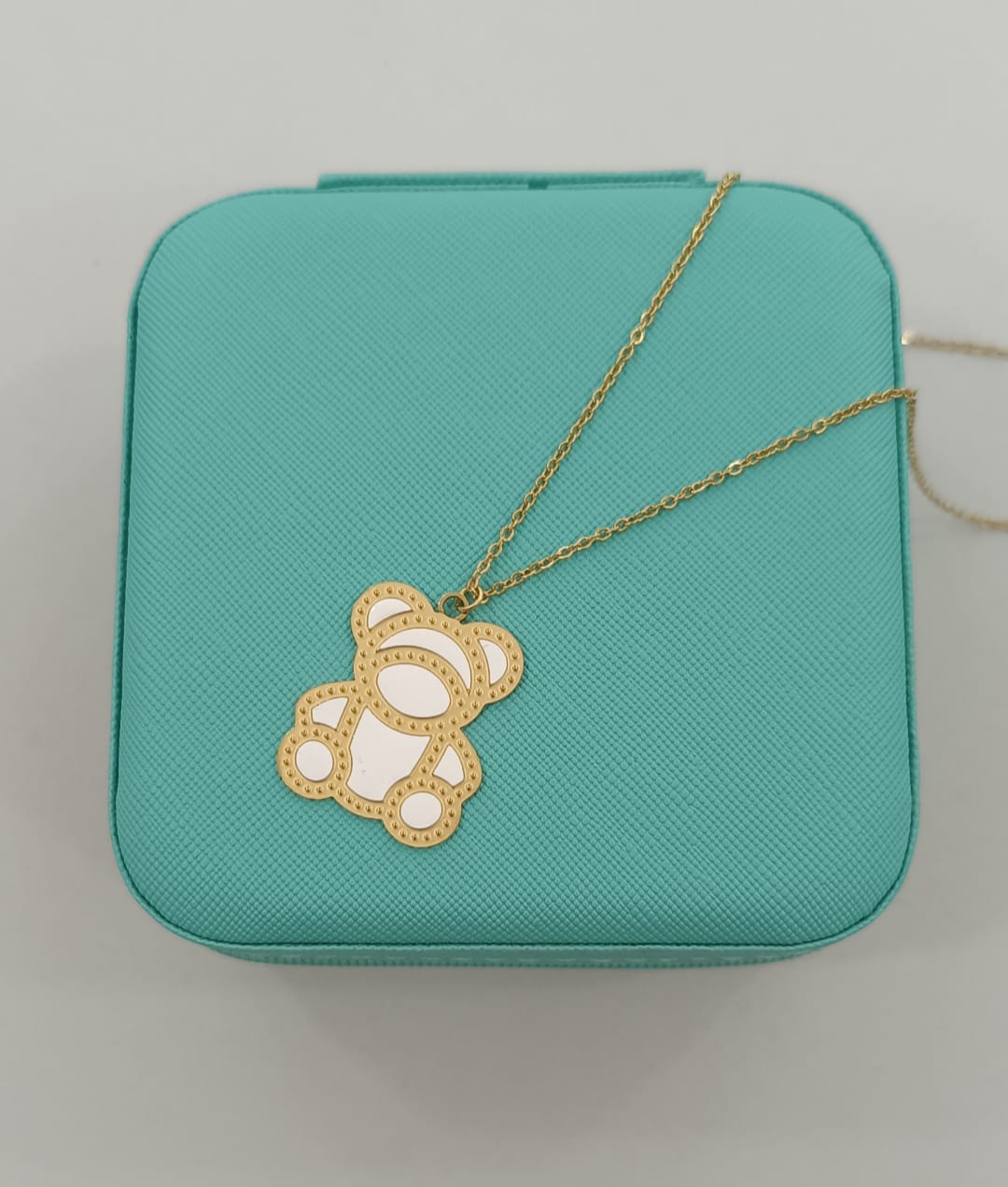 COLLANA TEDDY IN ACCIAO