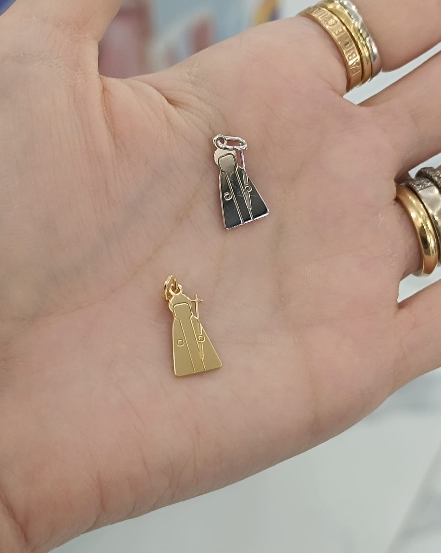 COLLANA DI SAN GIOVANNI IN ARGENTO 925%