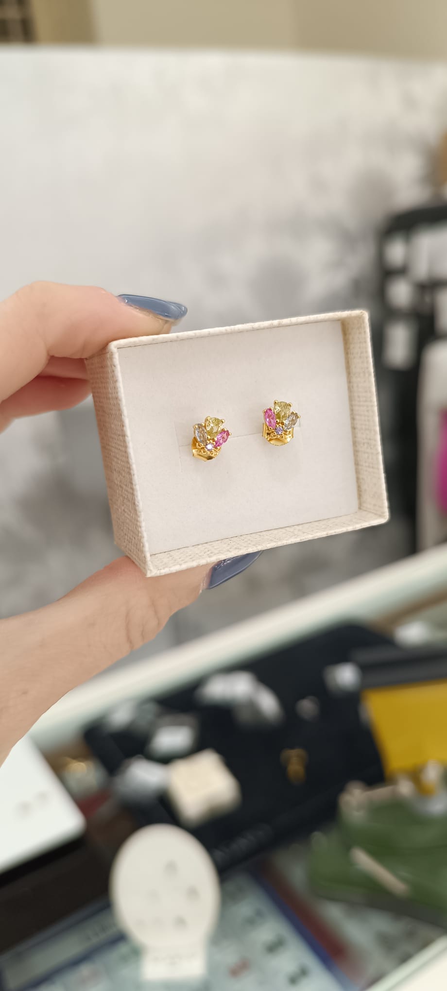ORECCHINI FANTASY IN ARGENTO 925%