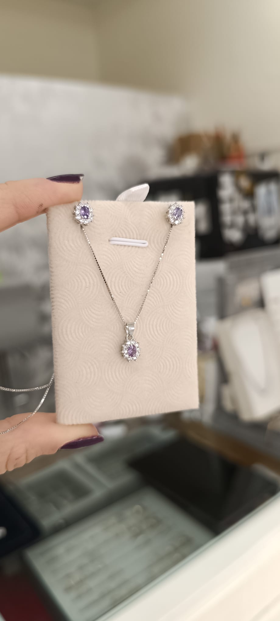 COLLANE E ORECCHINI MINI KATE ARGENTO 925%
