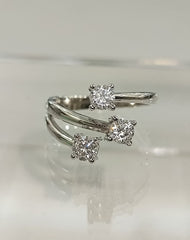 ANELLO TRILOGY / MABINA IN ARGENTO 925%
