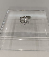 ANELLO TRILOGY / MABINA IN ARGENTO 925%
