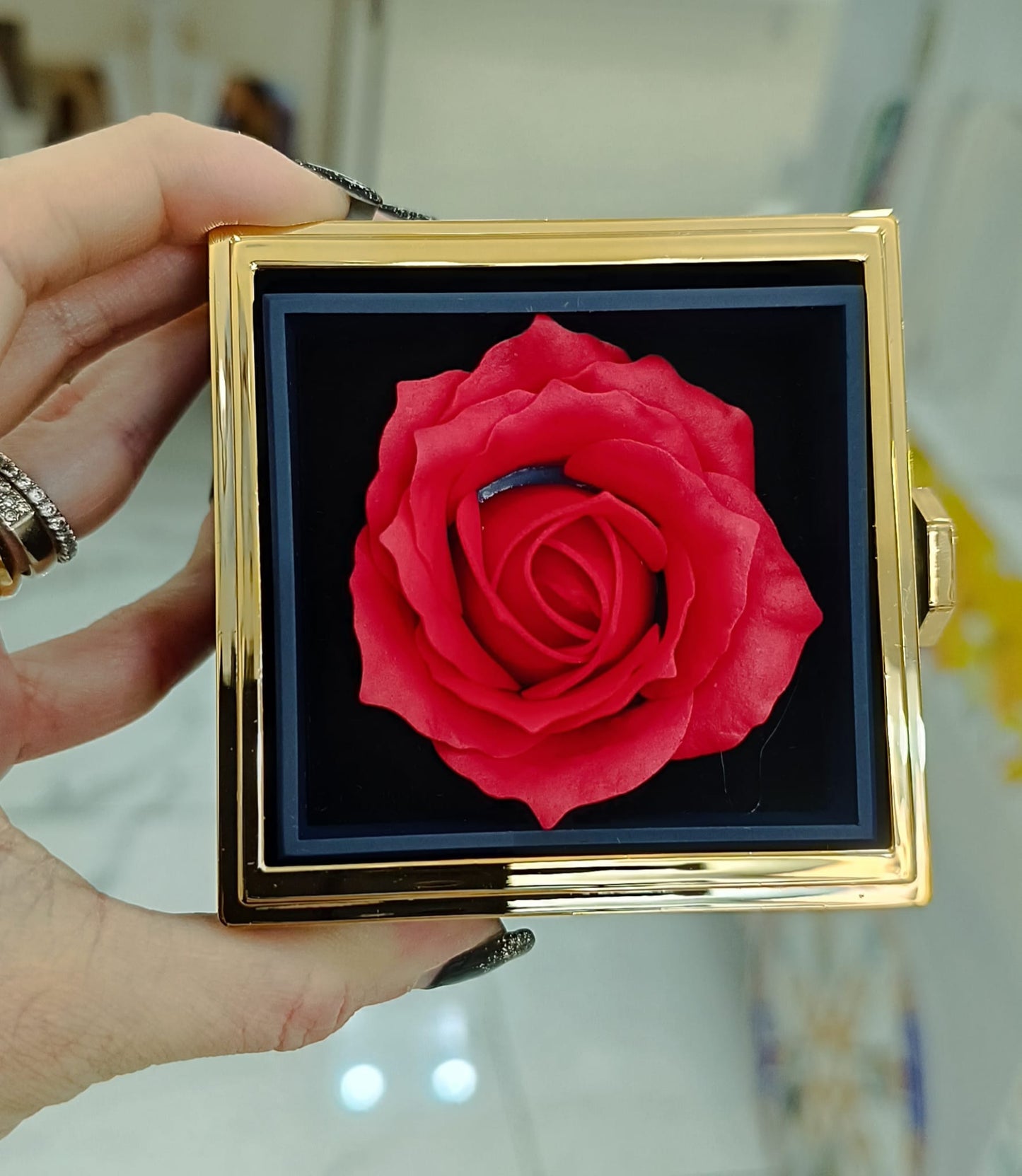 SCATOLA CON ROSA ORIGINALE