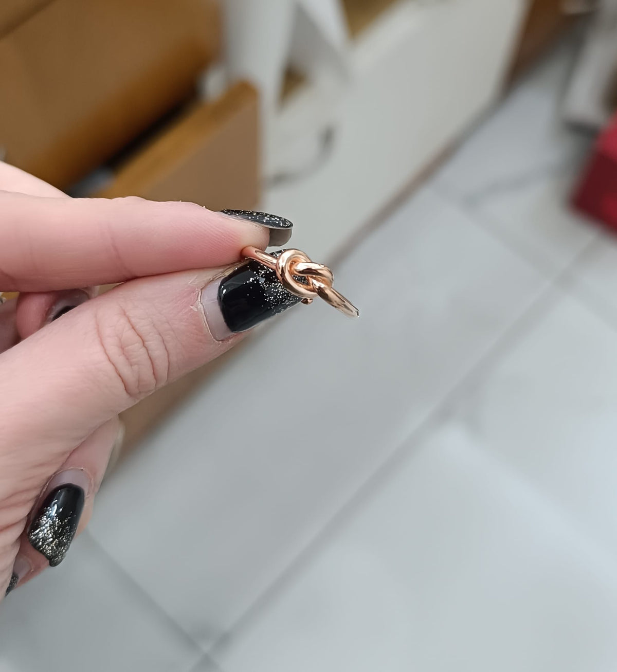 ANELLO NODO ARGENTO 925%