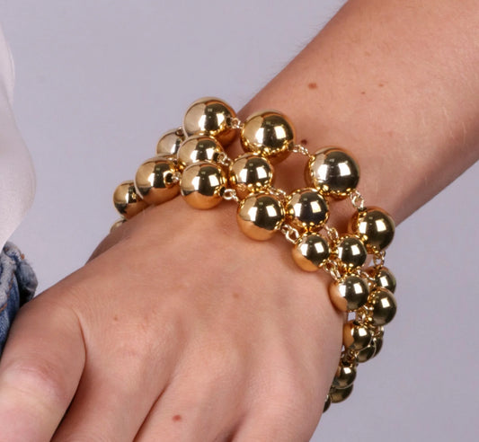 Br. Amovenezia multifilo sfere lucide - bracciale - amo venezia