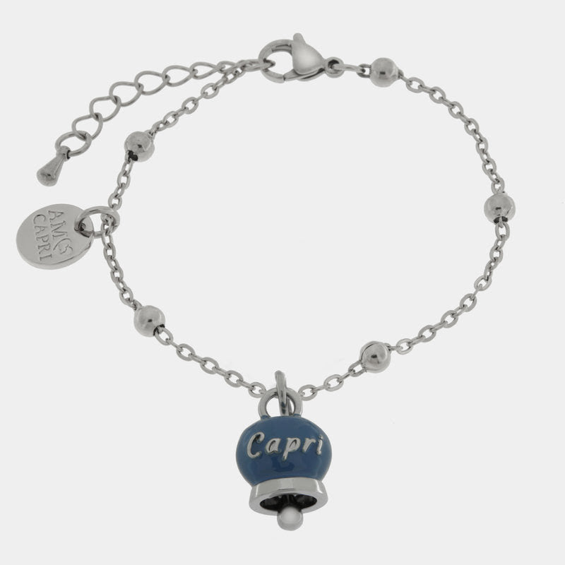 Br. Amocapri con ciondolo e scritta Capri - bracciale - AMO CAPRI