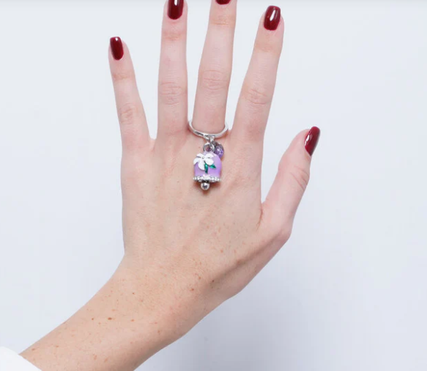 3150091 - anello con pendente - AMO CAPRI