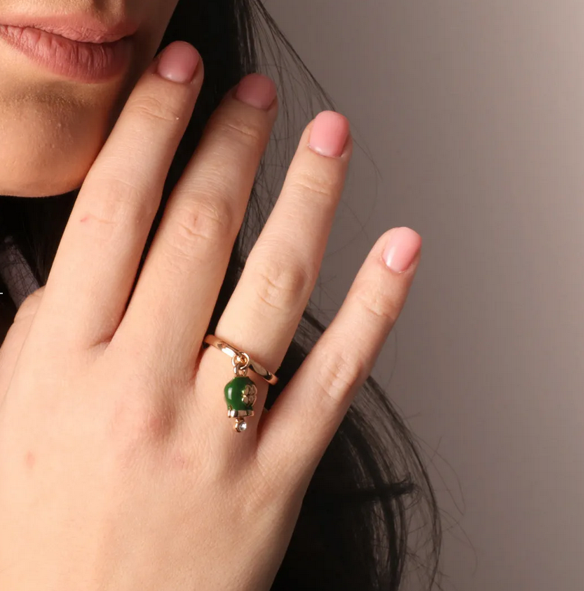 3550389 - anello con pendente - AMO CAPRI