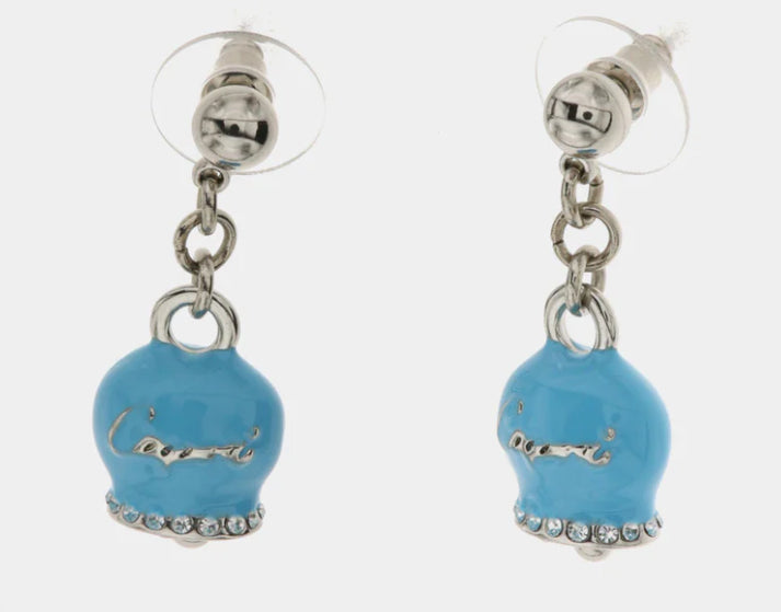 Or Amocapri scritta e zirc. - Orecchini - AMO CAPRI