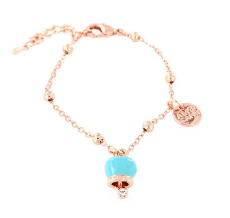 Br Amocapri con Campanella small e zircone - bracciale - AMO CAPRI