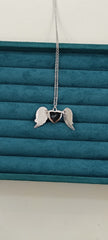 Cuore con le ali - collana con cuore - Joiè Clor
