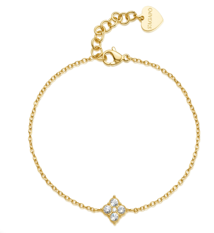 Bracciale GLEAM SLA12 - bracciale con swarovsky - s'agapõ