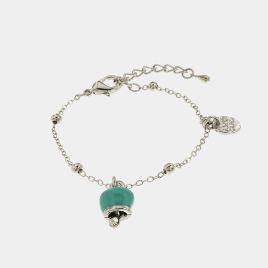 Br Amocapri con Campanella small e zircone - bracciale - AMO CAPRI