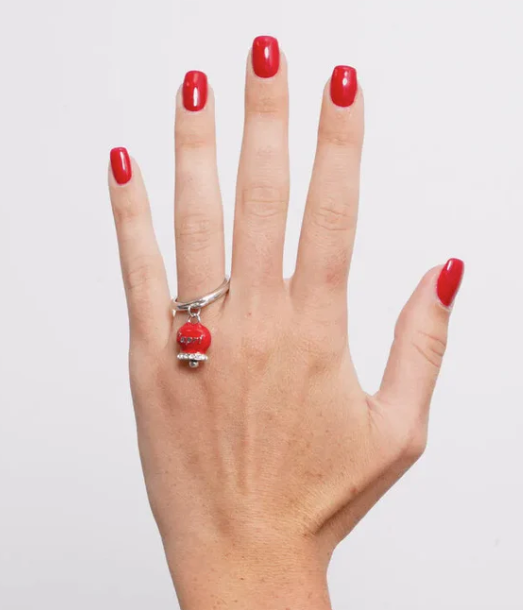 3150075 - anello con campanella - AMO CAPRI
