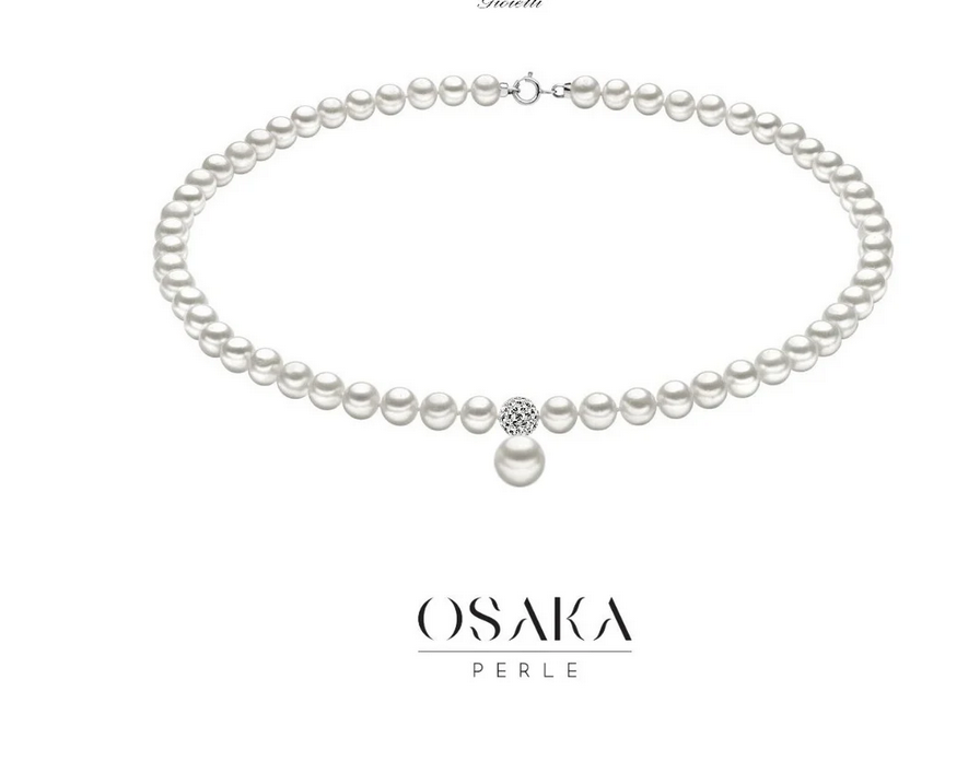 CL-LUXURY008XL - collana di perle - Osaka Perle