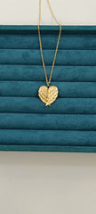 Cuore con le ali - collana con cuore - Joiè Clor