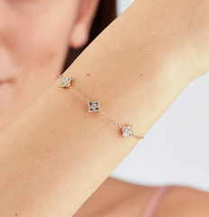 Bracciale GLEAM SLA15 - bracciale con punto luce - s'agapò