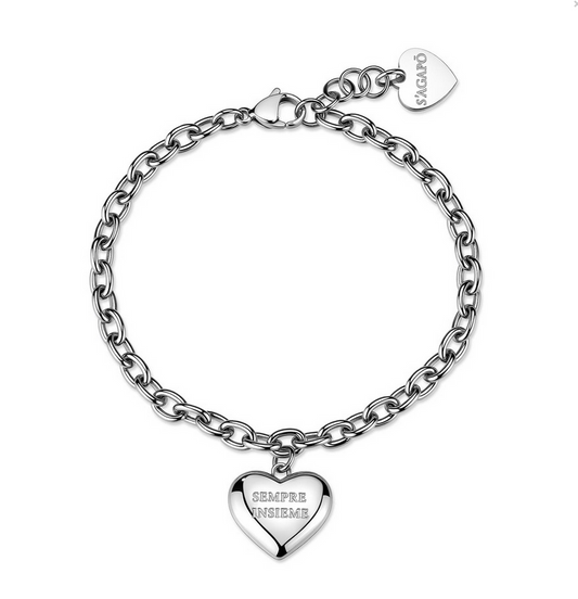 SBM95 - bracciale con pendente - s'agapò