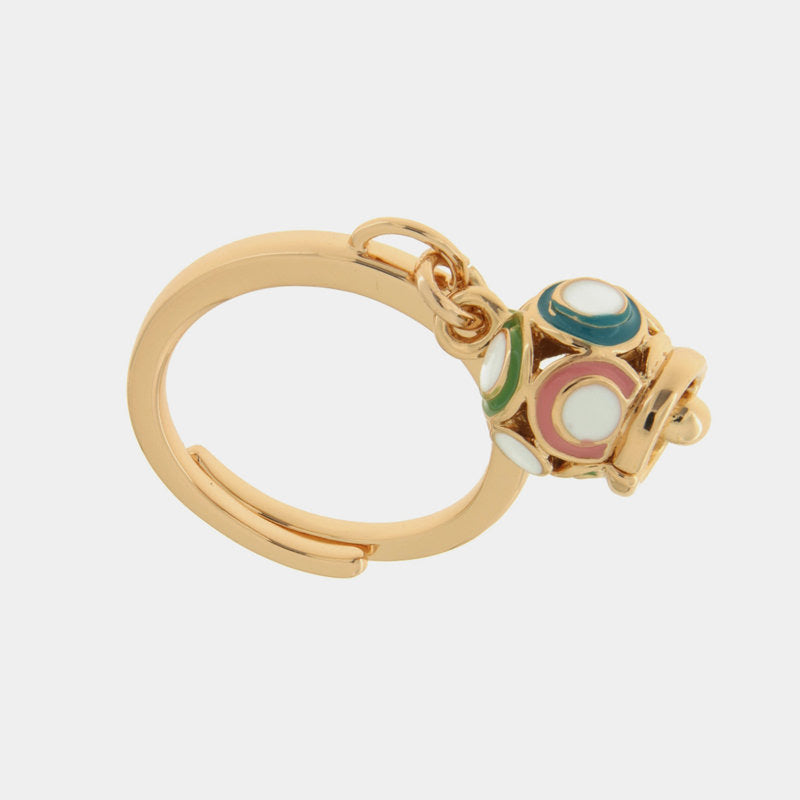 An. Amocapri con campanella multicolor - Anello - AMO CAPRI
