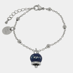Br. Amocapri con ciondolo e scritta Capri - bracciale - AMO CAPRI