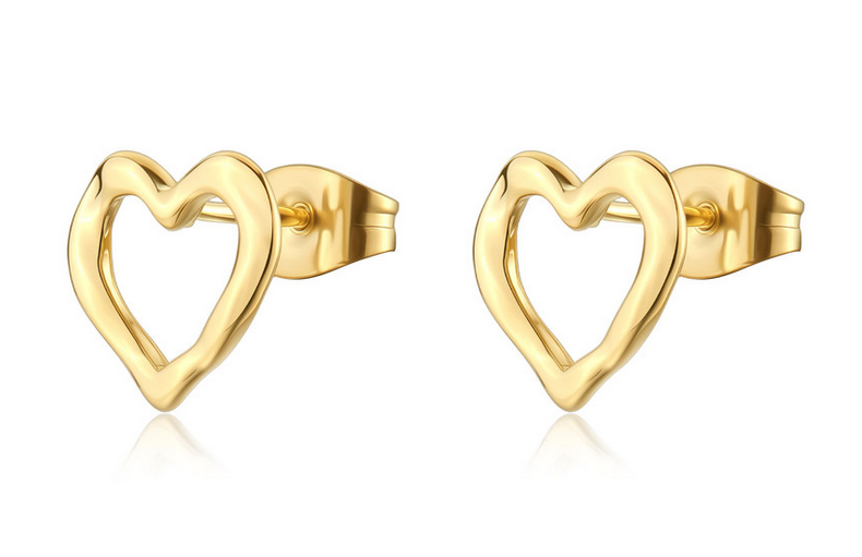 SMO22 - orecchino cuore - s'agapò
