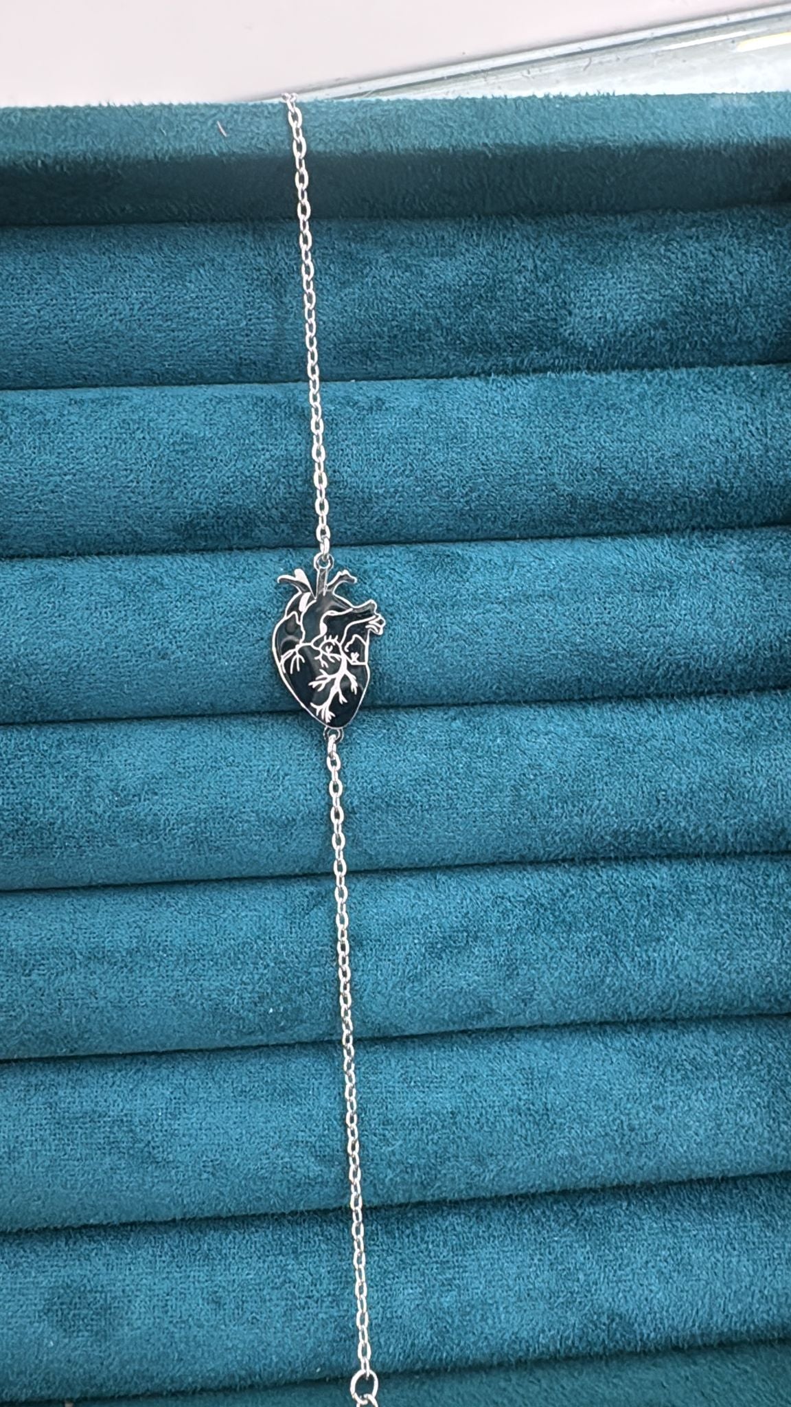 Bracc. Cuore Anatomico - collana con cuore - Joiè Clor