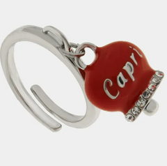 3150075 - anello con campanella - AMO CAPRI