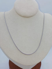 COLLANINE MODELLO POPCORN ARGENTO 925%