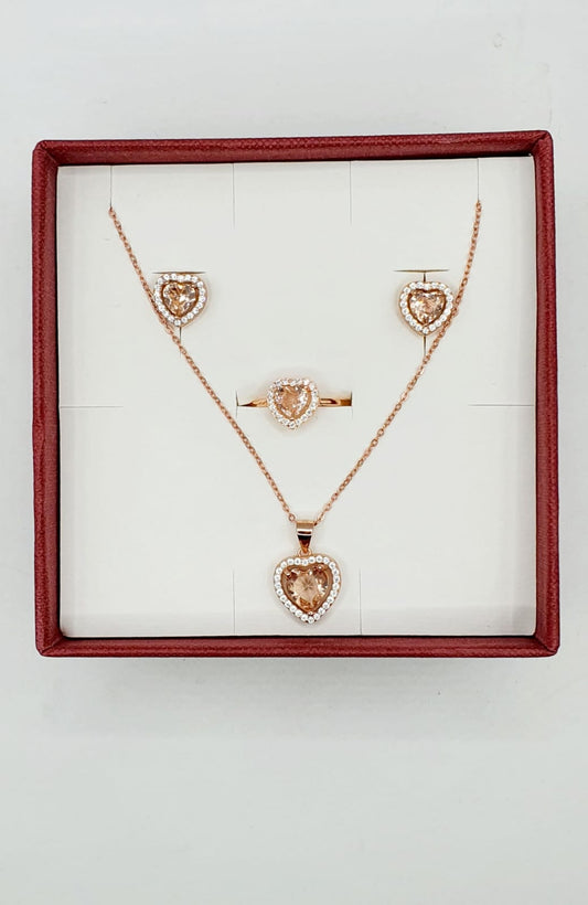LINEA DUBAI IN ARGENTO 925% ROSE' URANIA PREZIOSI