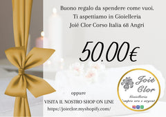 Buono Regalo Gioielleria Joie' Clor