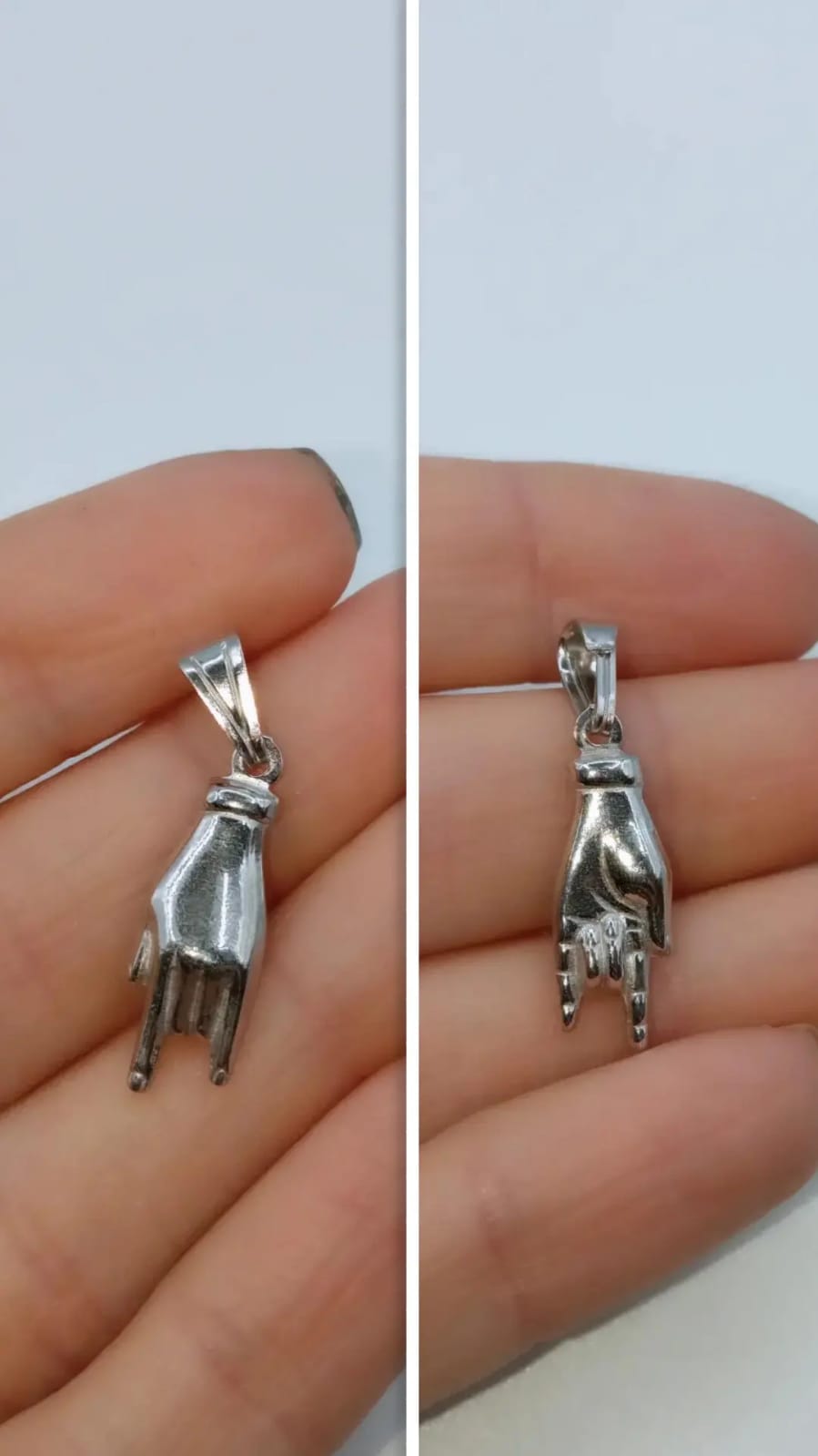 CIONDOLI PORTA FORTUNA E CONTRO IL MALOCCHIO ARGENTO 925%