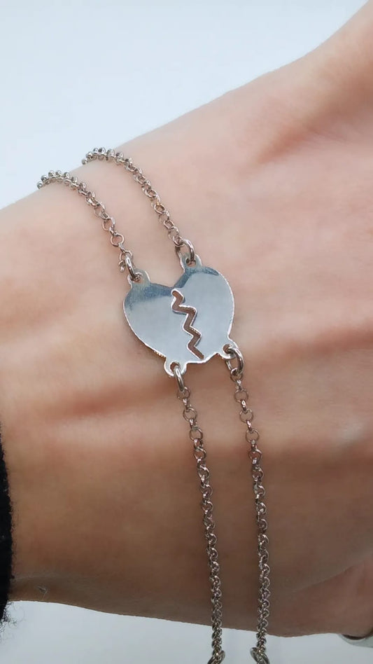 BRACCIALE CUORE SPEZZATO